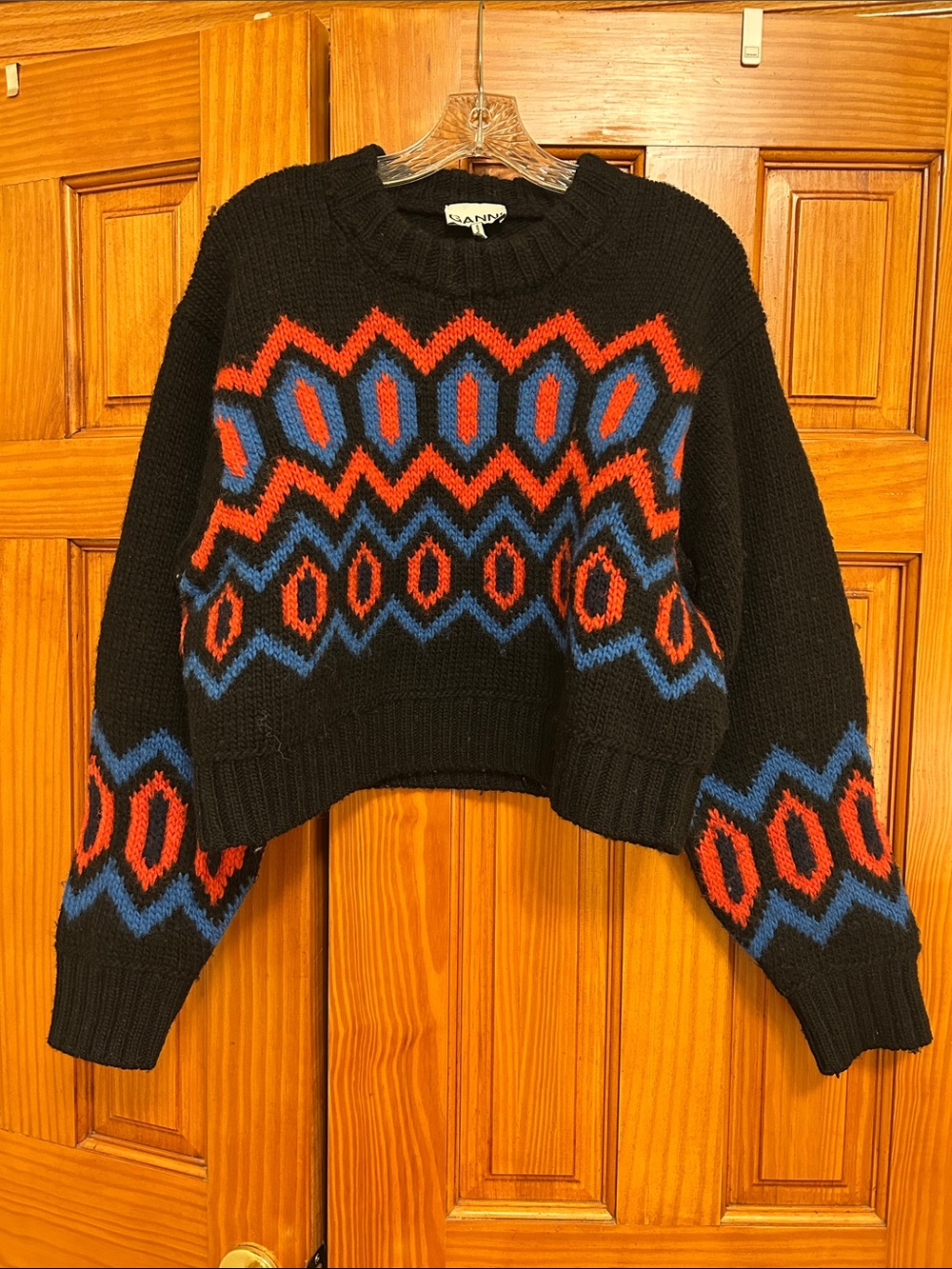 Ganni Cropped Sweater